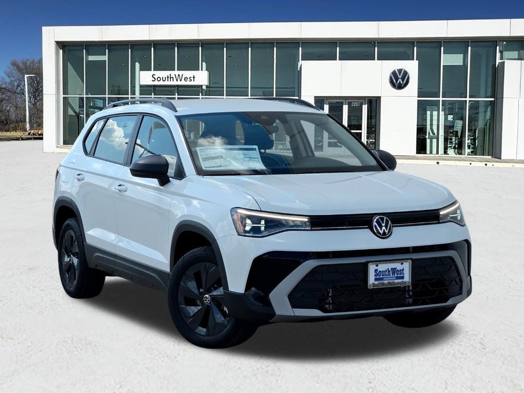 new 2025 Volkswagen Taos car, priced at $26,502