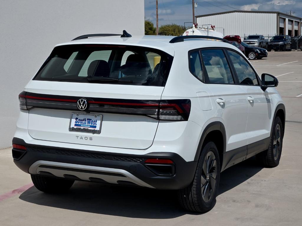 new 2025 Volkswagen Taos car, priced at $26,502
