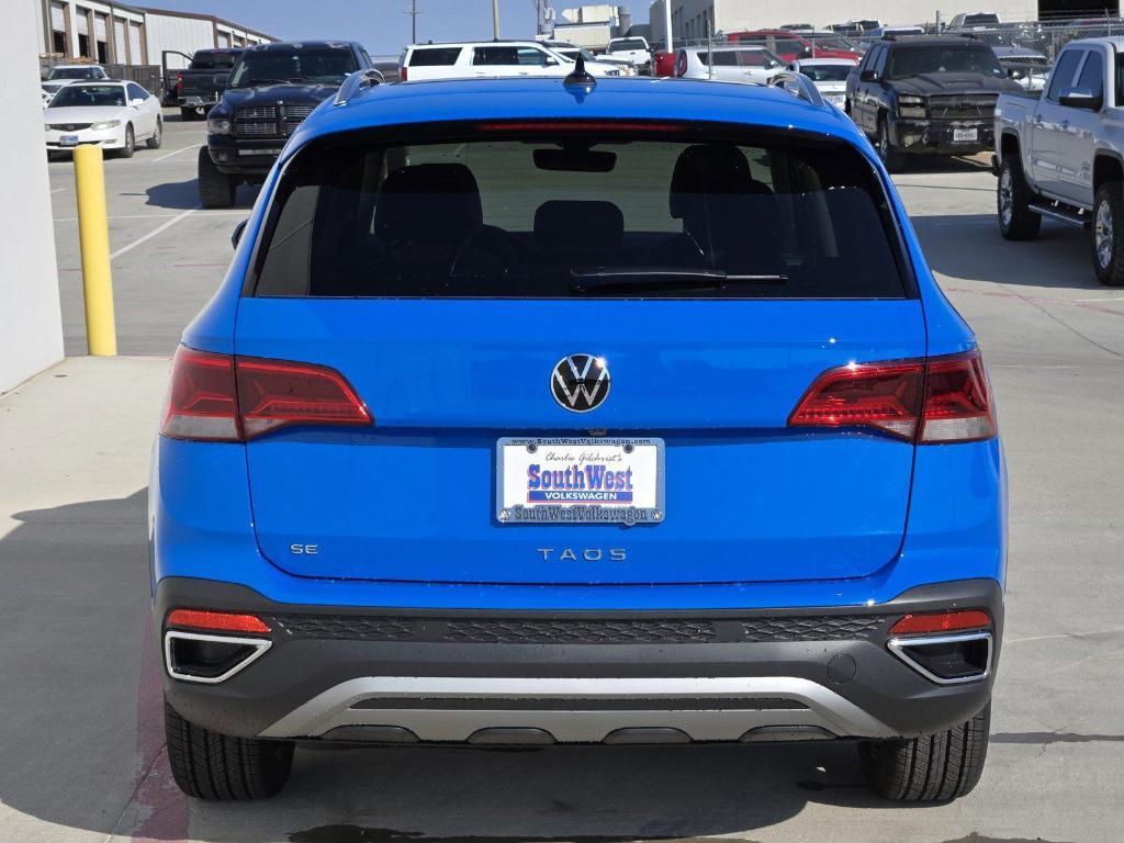 new 2024 Volkswagen Taos car, priced at $28,423