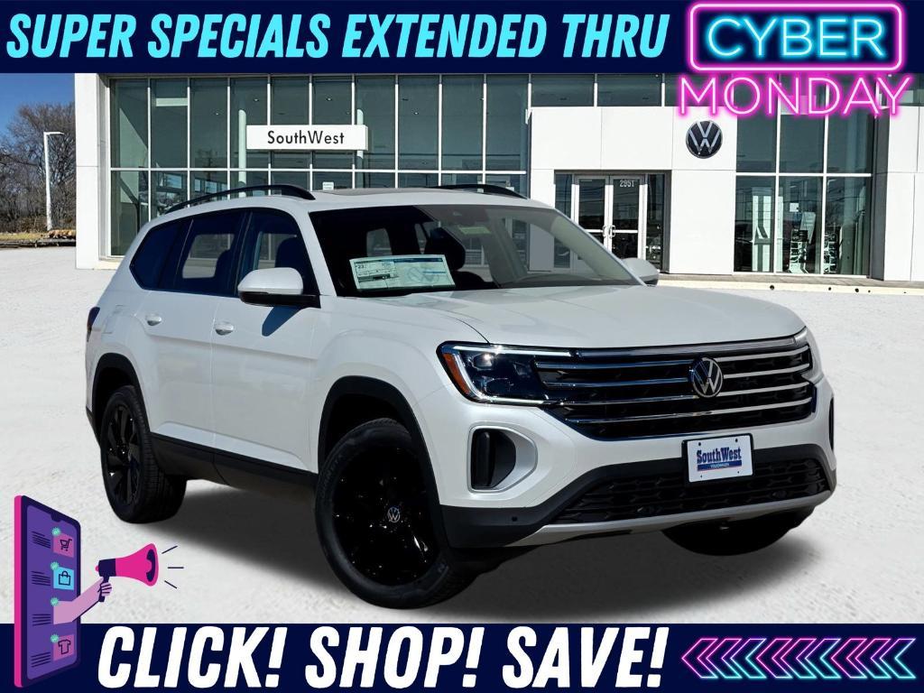 new 2026 Volkswagen Atlas car, priced at $43,767
