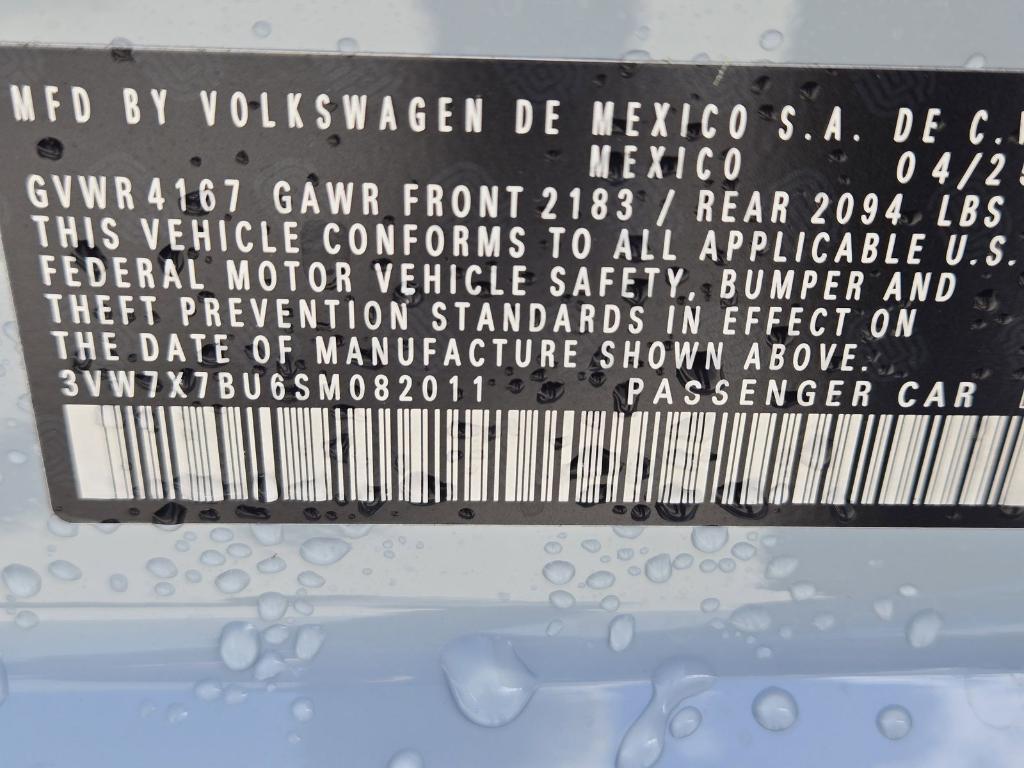 new 2025 Volkswagen Jetta car, priced at $27,297