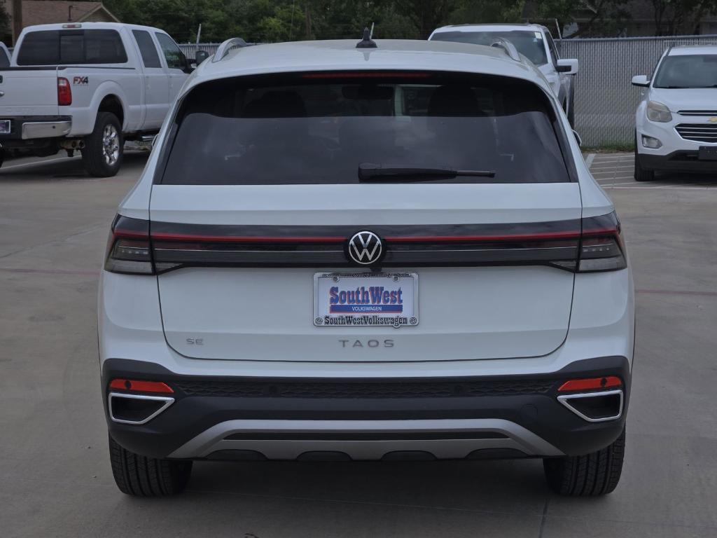 new 2025 Volkswagen Taos car, priced at $29,138