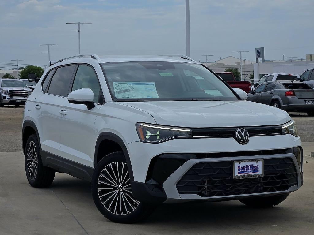 new 2025 Volkswagen Taos car, priced at $29,138
