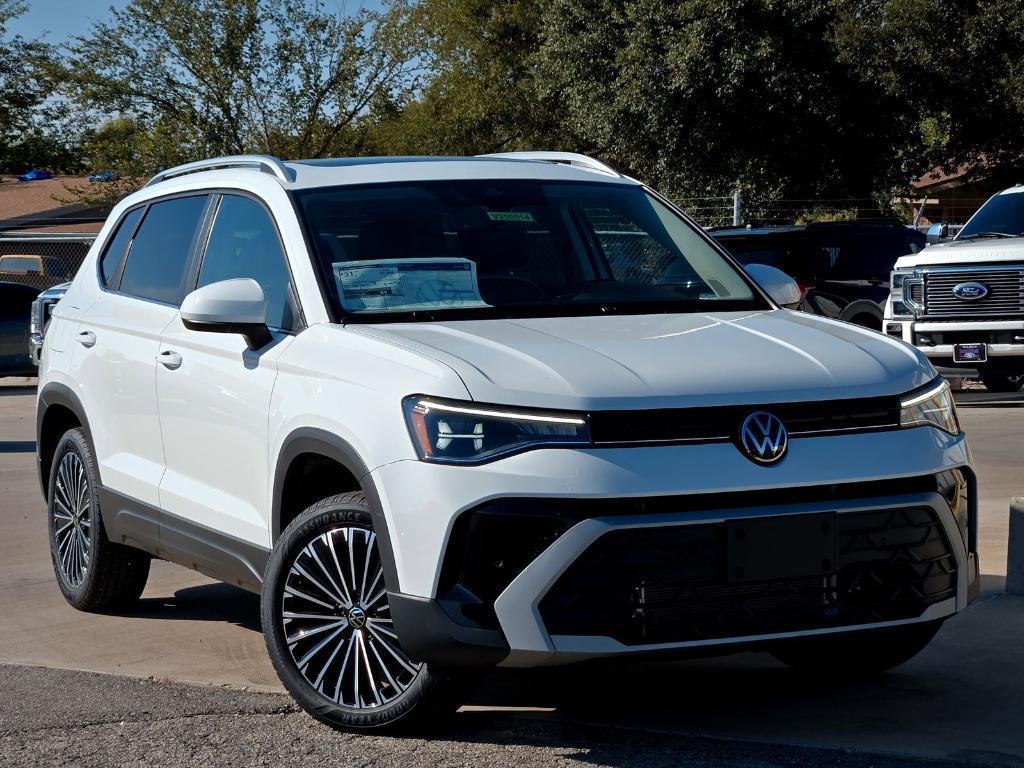 new 2025 Volkswagen Taos car, priced at $30,625