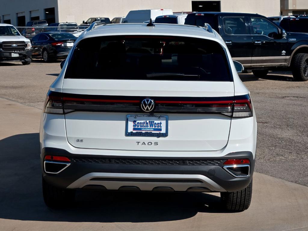 new 2025 Volkswagen Taos car, priced at $30,625