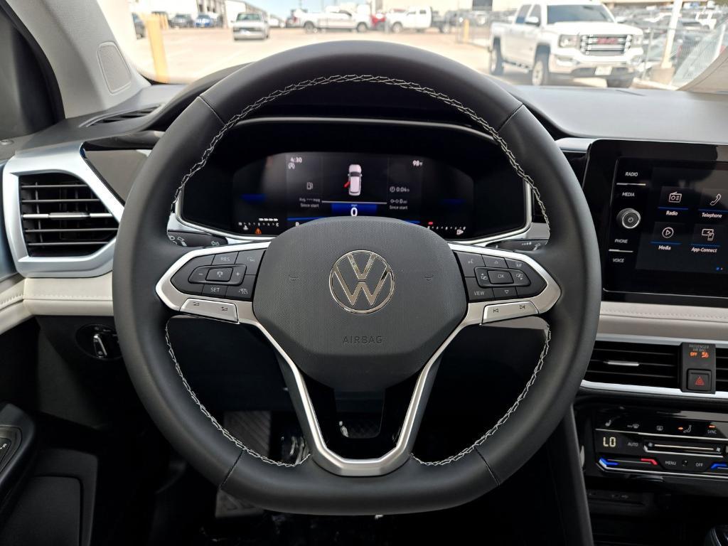 new 2025 Volkswagen Taos car, priced at $26,489