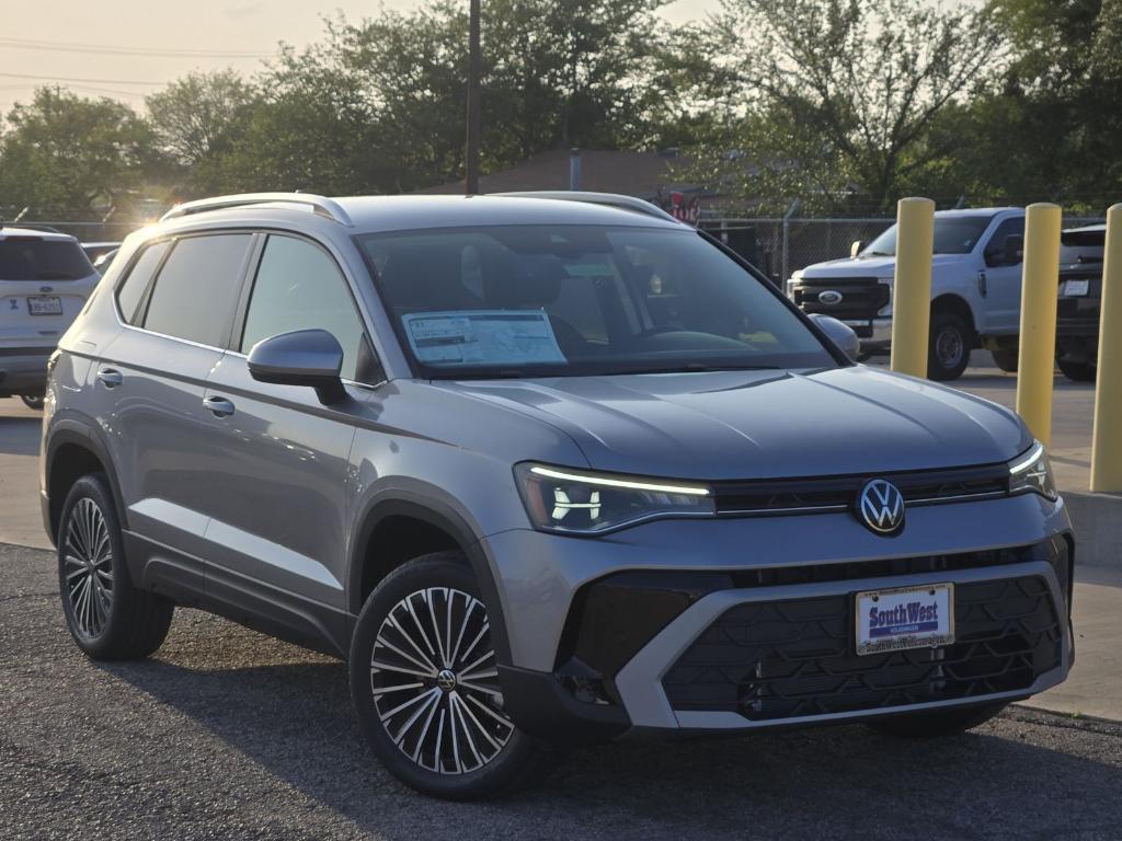 new 2025 Volkswagen Taos car, priced at $26,678
