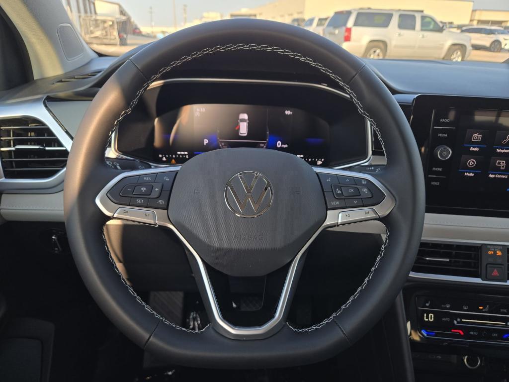 new 2025 Volkswagen Taos car, priced at $26,678
