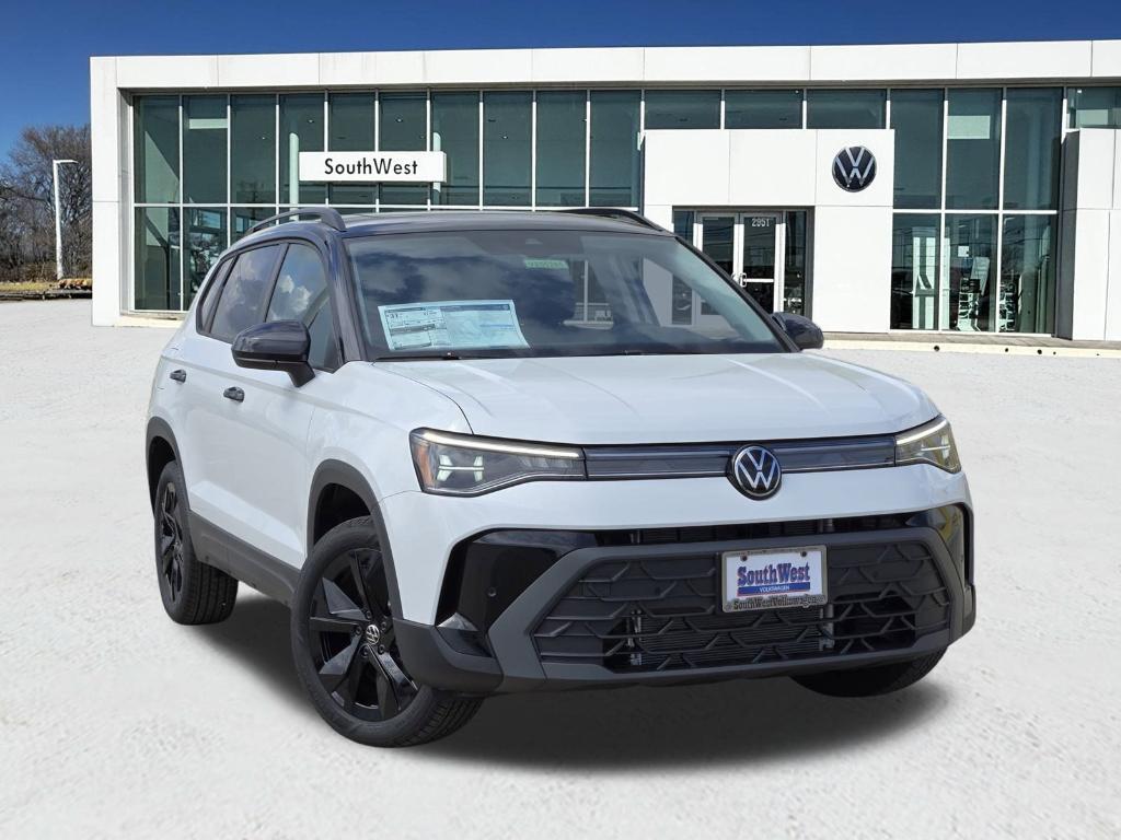 new 2025 Volkswagen Taos car, priced at $27,221