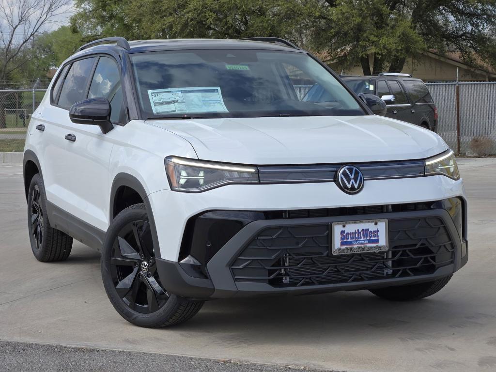 new 2025 Volkswagen Taos car, priced at $27,221
