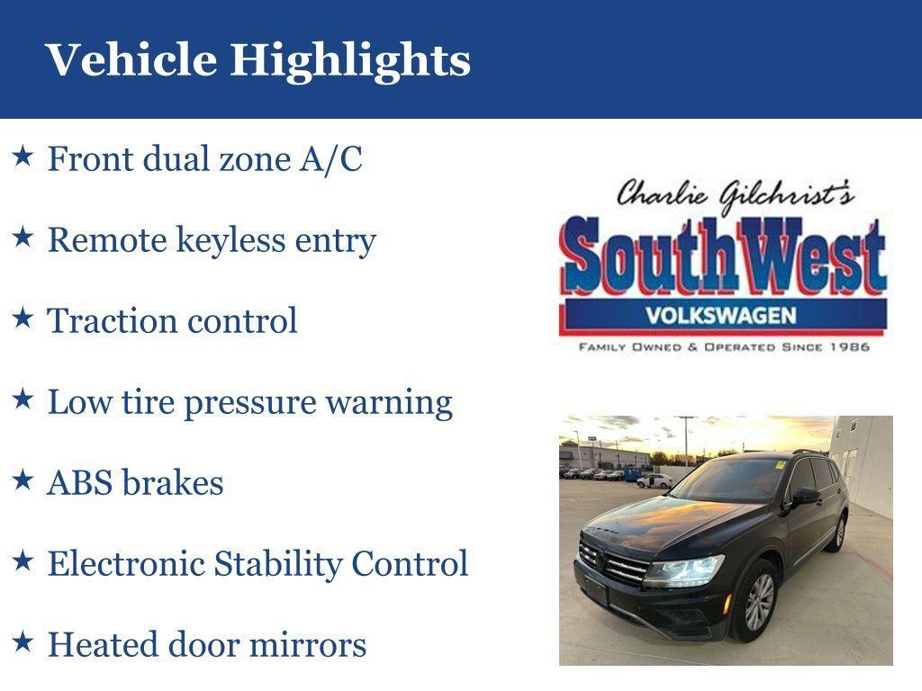 used 2018 Volkswagen Tiguan car, priced at $10,950