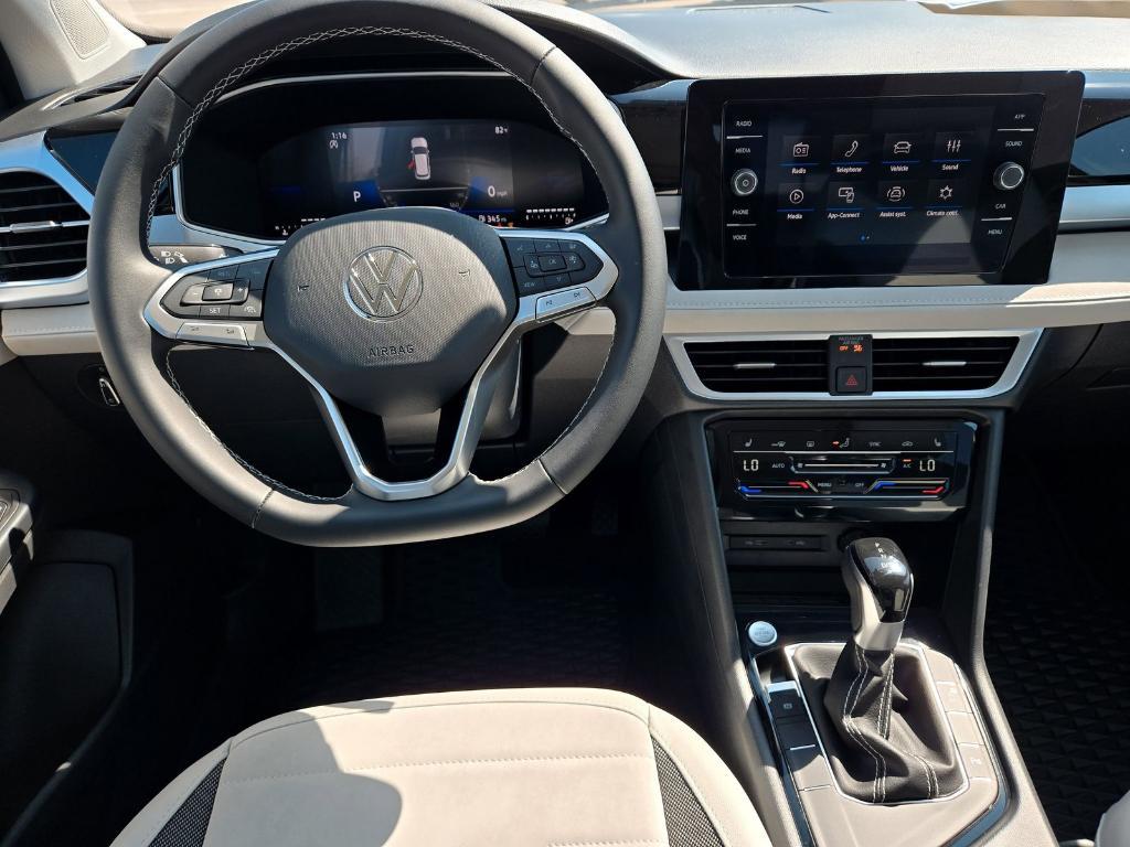 new 2025 Volkswagen Taos car, priced at $22,010