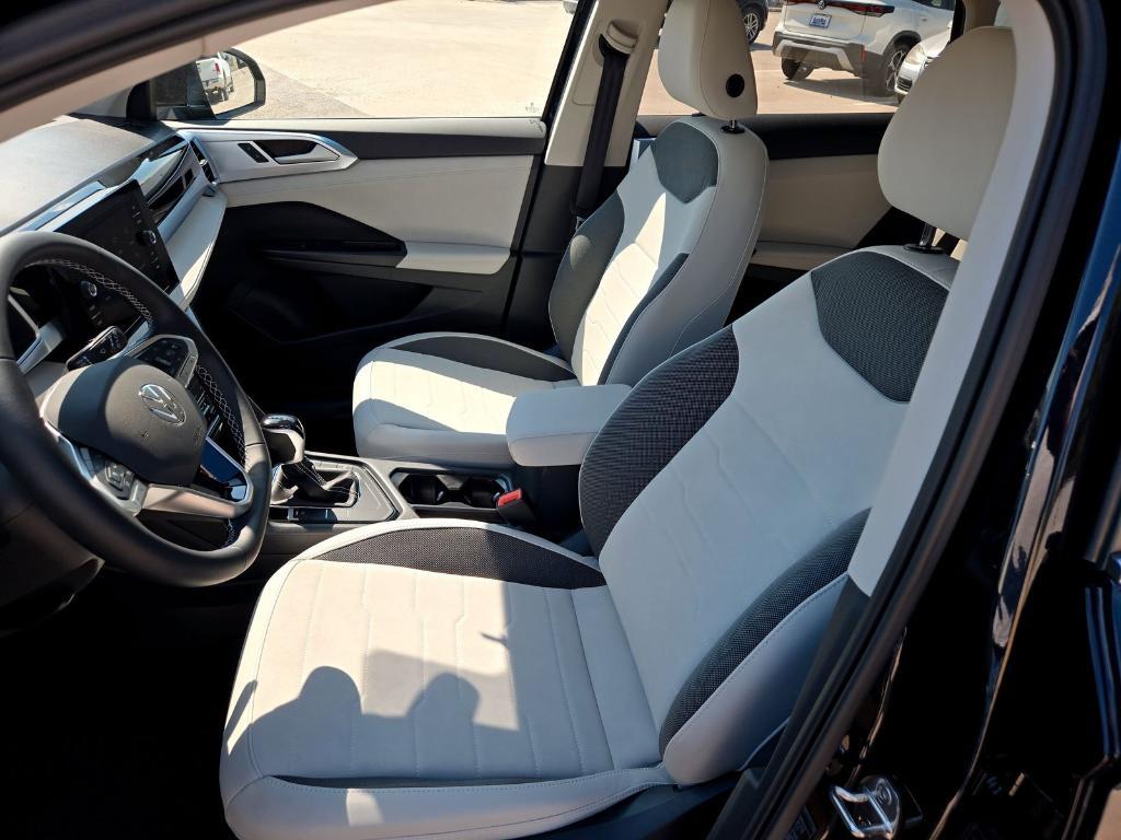 new 2025 Volkswagen Taos car, priced at $22,010