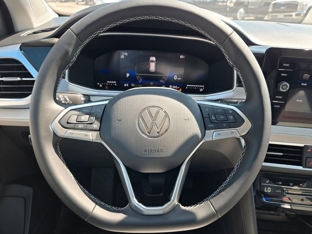 new 2025 Volkswagen Taos car, priced at $22,010