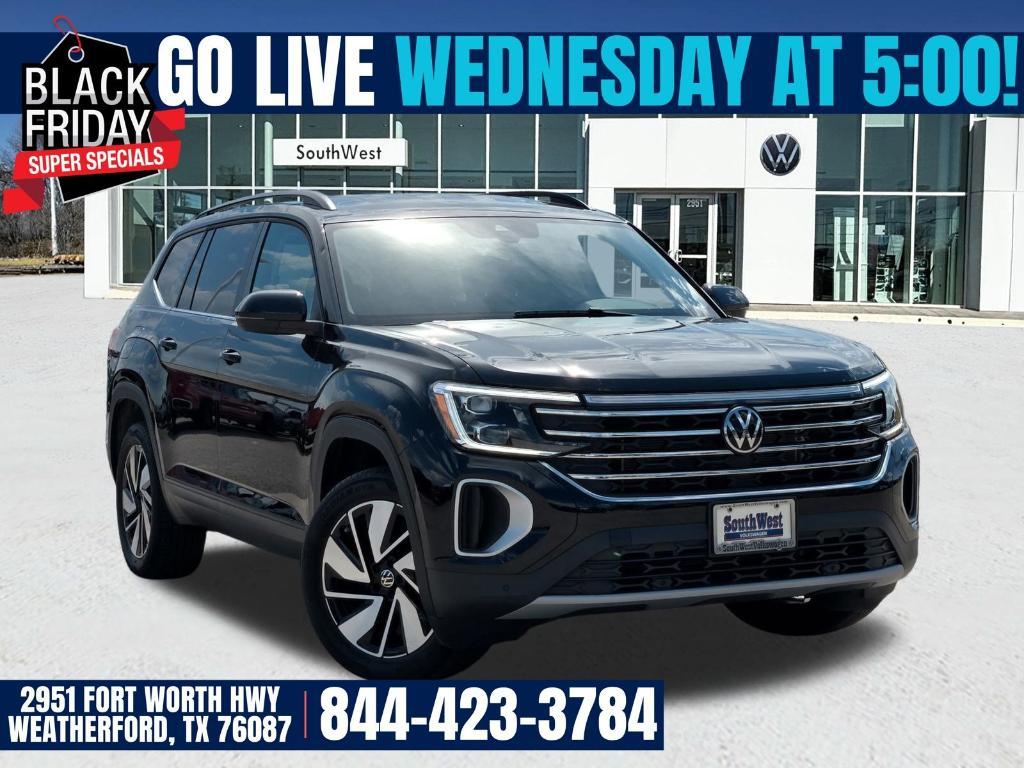 new 2024 Volkswagen Atlas car, priced at $36,418