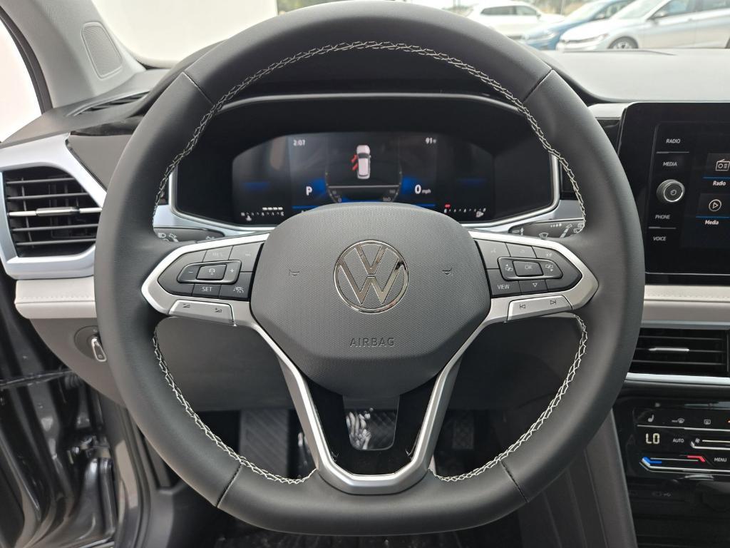 new 2025 Volkswagen Taos car, priced at $30,655