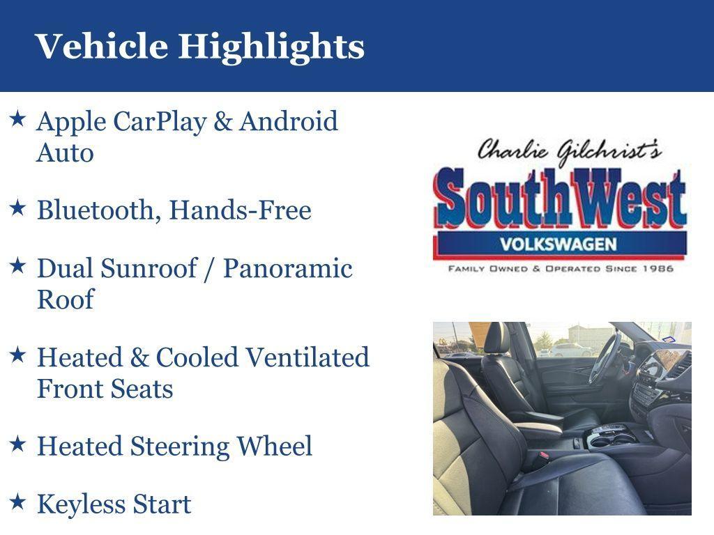 used 2021 Honda Pilot car, priced at $32,893