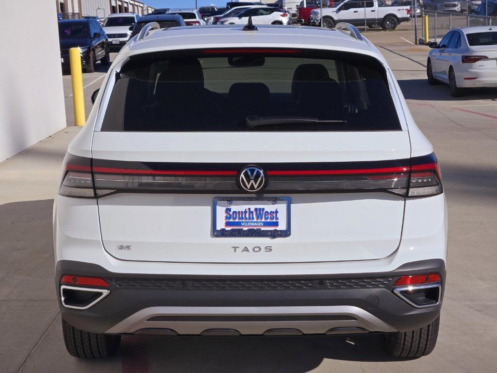 new 2025 Volkswagen Taos car, priced at $29,183