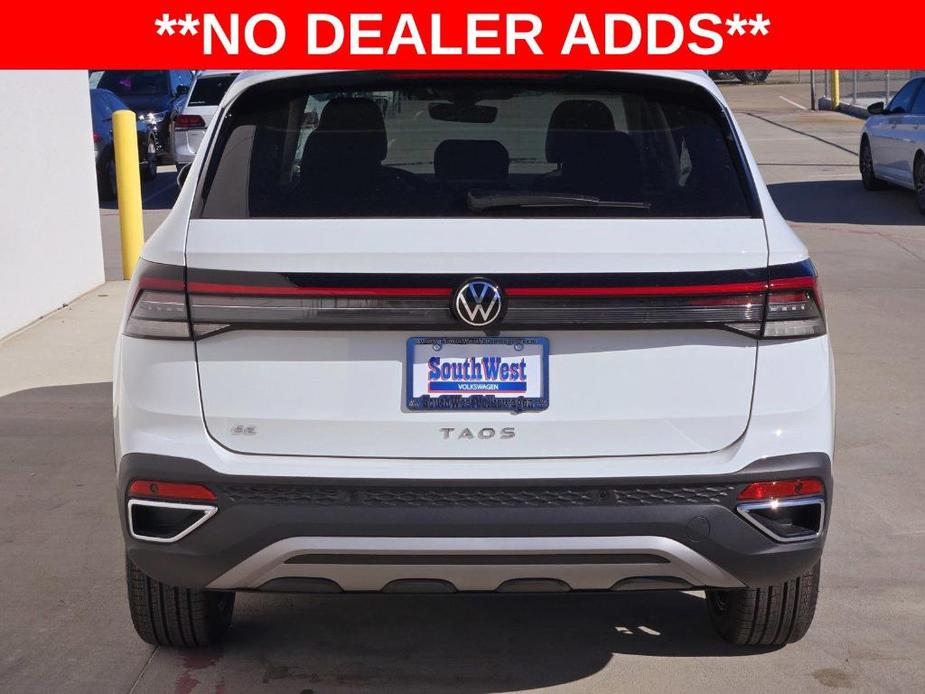 new 2025 Volkswagen Taos car, priced at $29,151