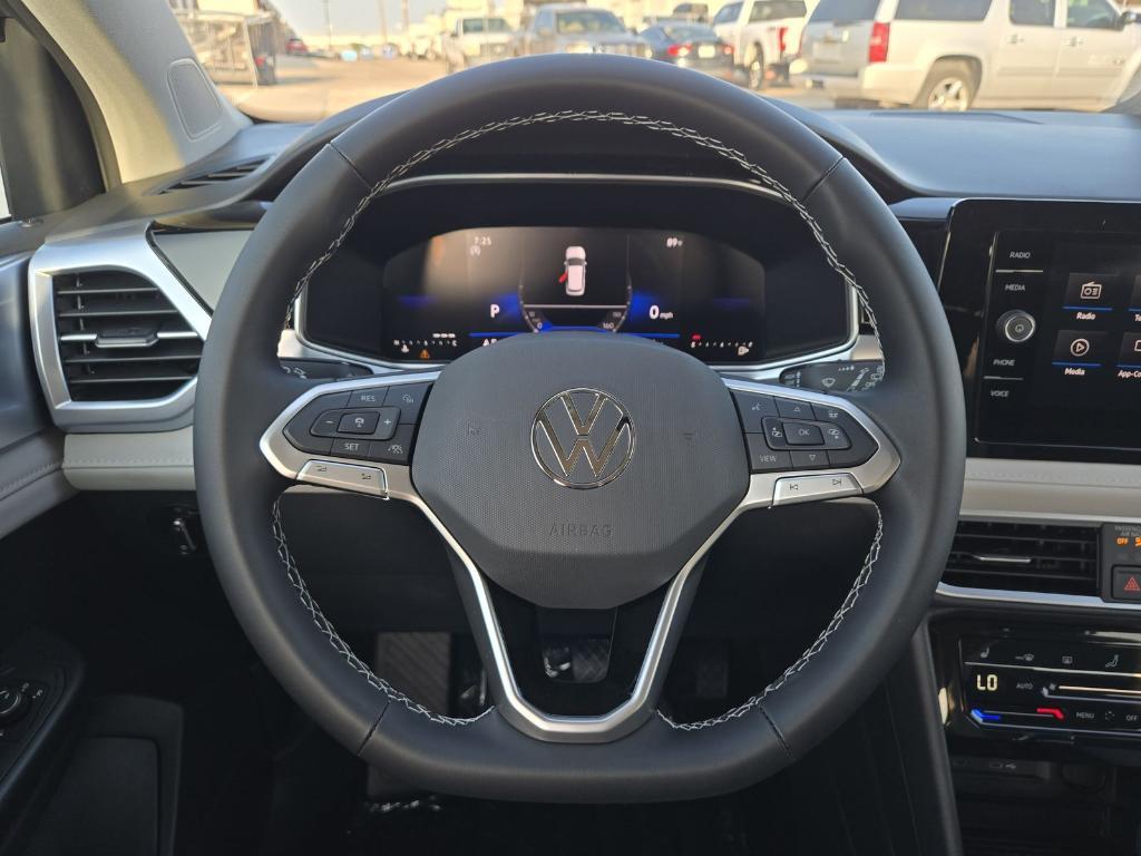 new 2025 Volkswagen Taos car, priced at $26,678