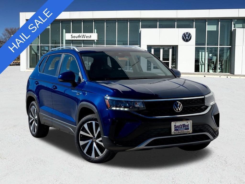 new 2024 Volkswagen Taos car, priced at $24,241