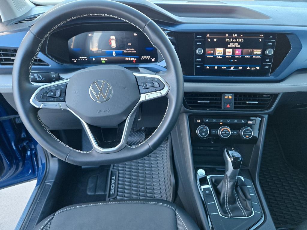 new 2024 Volkswagen Taos car, priced at $24,241