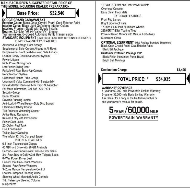 used 2019 Dodge Grand Caravan car, priced at $10,911