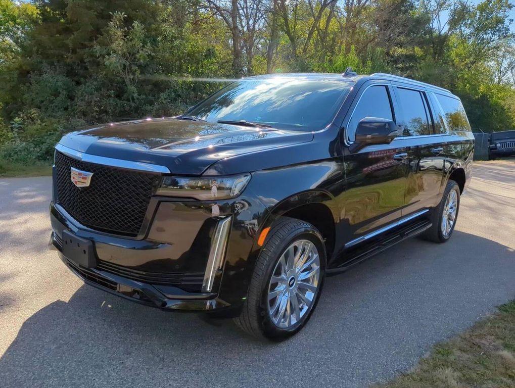 used 2024 Cadillac Escalade ESV car, priced at $73,846