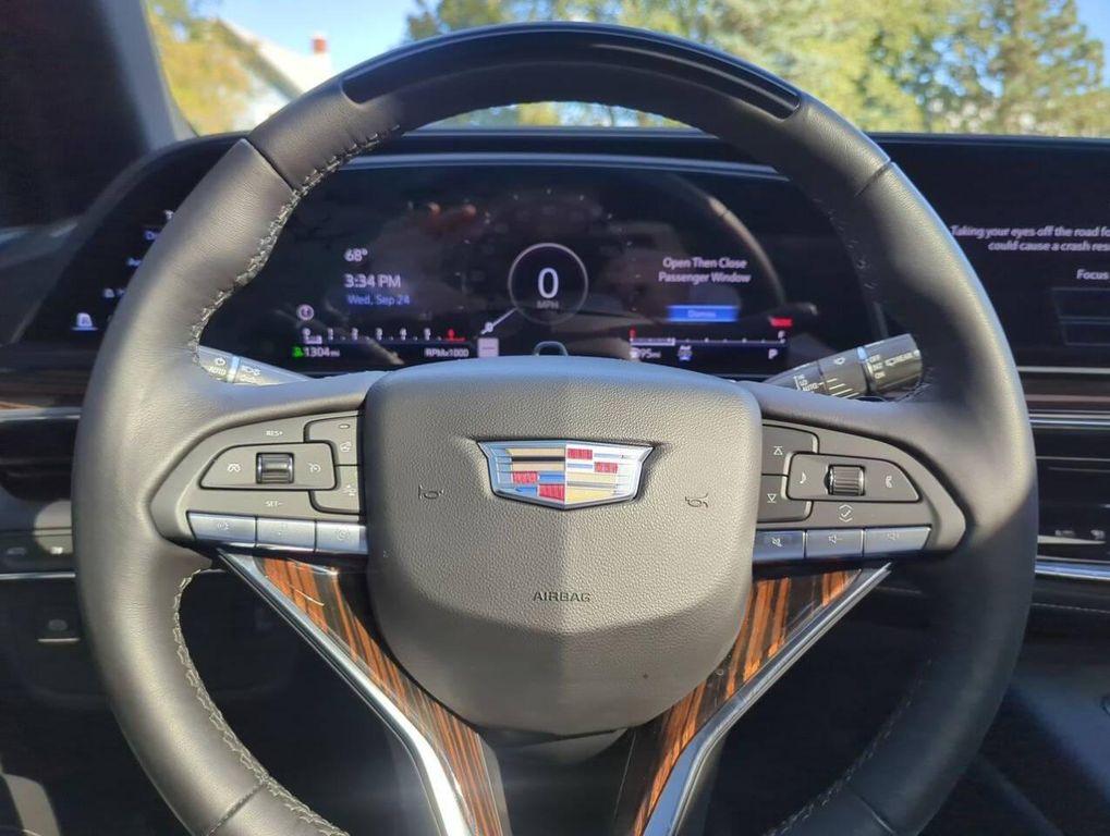 used 2024 Cadillac Escalade ESV car, priced at $73,846