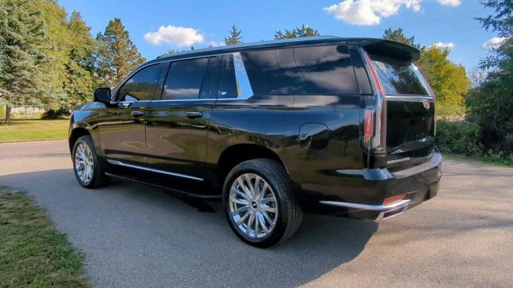 used 2024 Cadillac Escalade ESV car, priced at $73,846