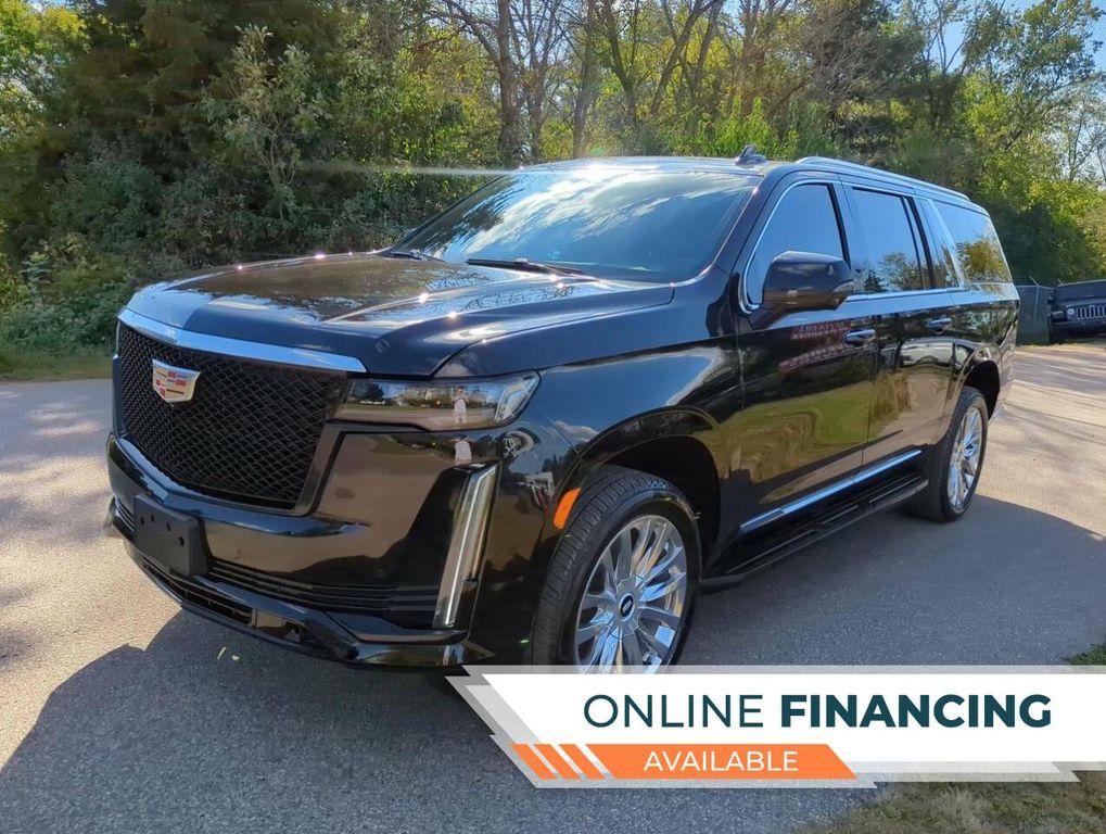 used 2024 Cadillac Escalade ESV car, priced at $74,431