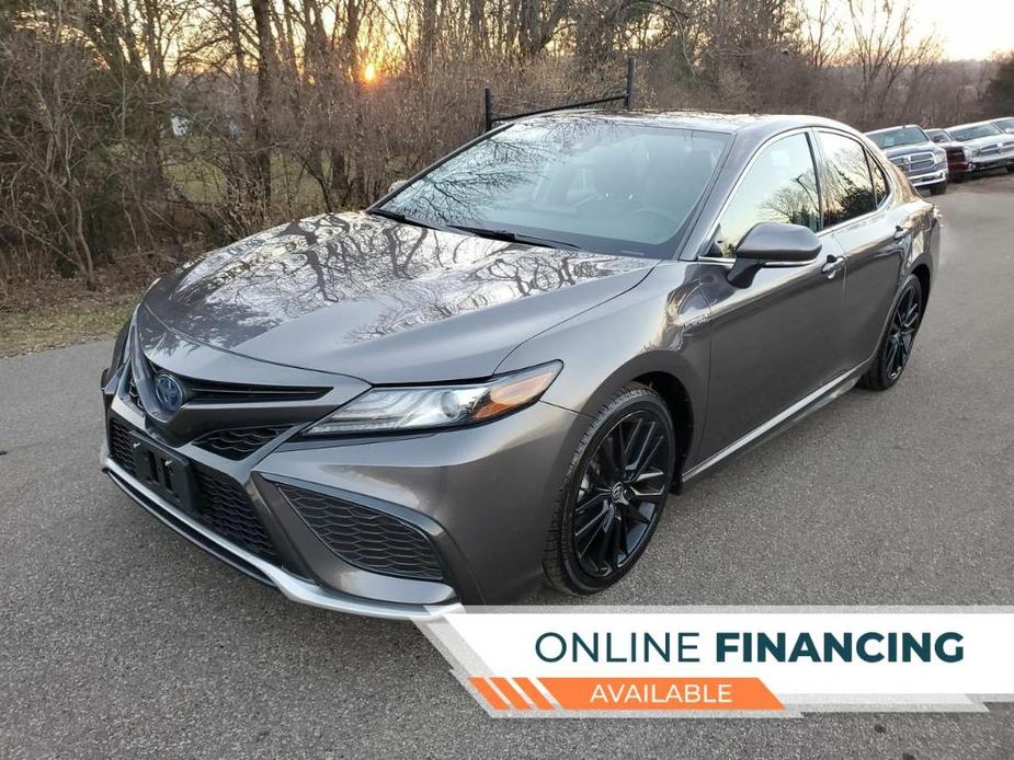 used 2021 Toyota Camry Hybrid car, priced at $23,995