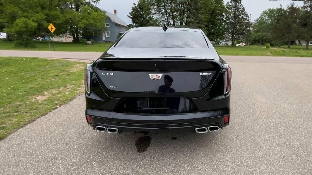 used 2022 Cadillac CT4-V car, priced at $33,859