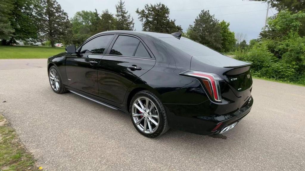 used 2022 Cadillac CT4-V car, priced at $33,859