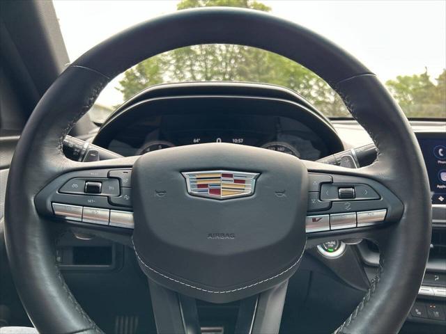 used 2022 Cadillac CT4-V car, priced at $34,859