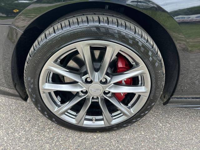 used 2022 Cadillac CT4-V car, priced at $34,859