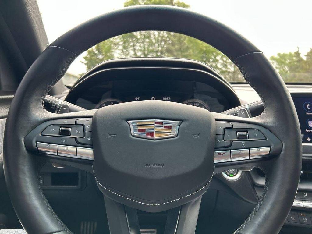 used 2022 Cadillac CT4-V car, priced at $33,859