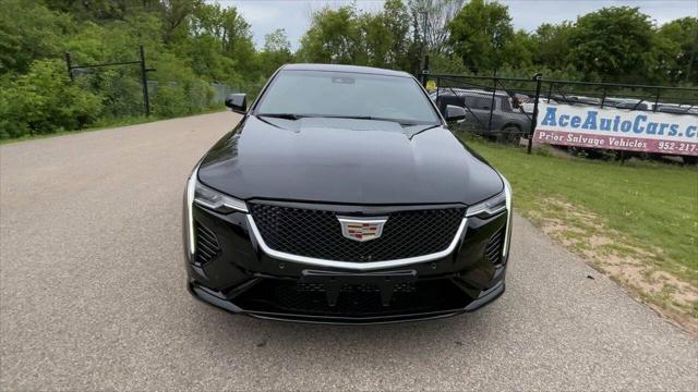 used 2022 Cadillac CT4-V car, priced at $34,859