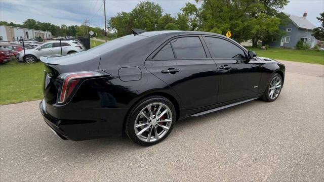 used 2022 Cadillac CT4-V car, priced at $34,859