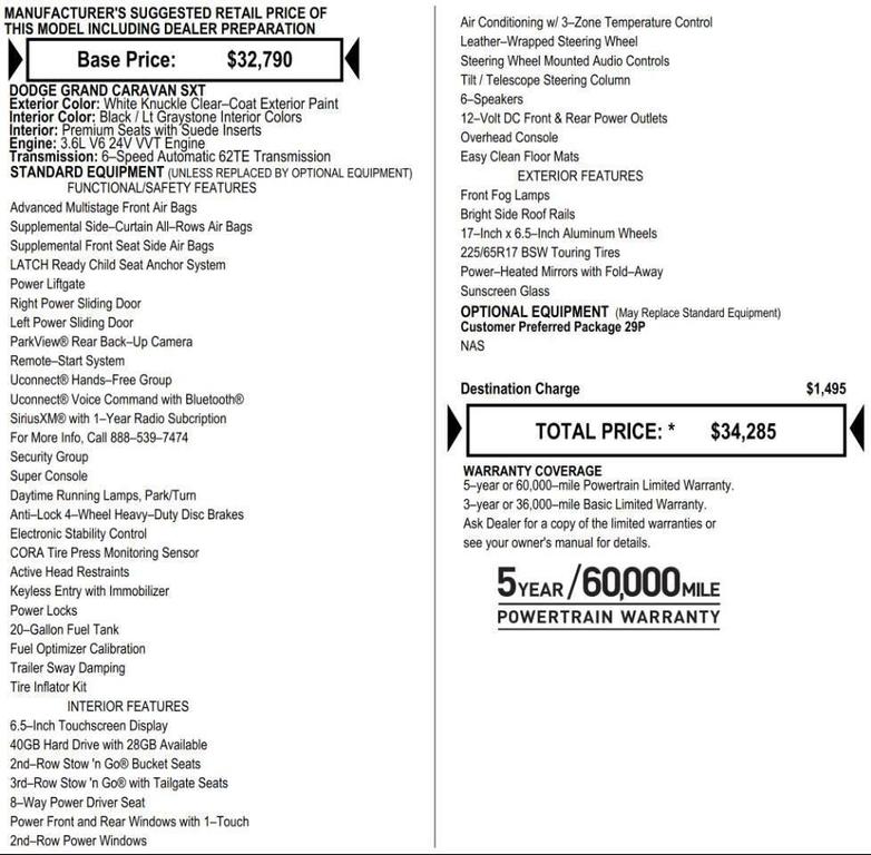used 2020 Dodge Grand Caravan car, priced at $15,600