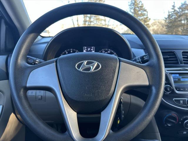 used 2017 Hyundai Accent car, priced at $7,995