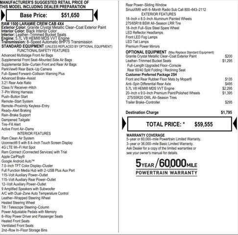used 2022 Ram 1500 car, priced at $34,995