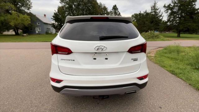 used 2018 Hyundai Santa Fe Sport car, priced at $14,995