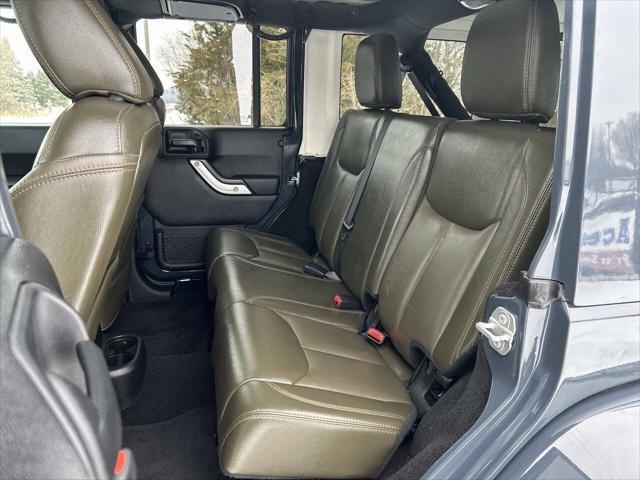 used 2017 Jeep Wrangler Unlimited car, priced at $21,440