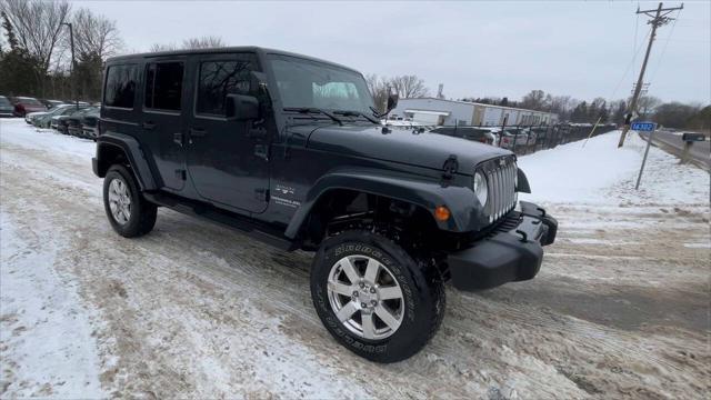 used 2017 Jeep Wrangler Unlimited car, priced at $21,440