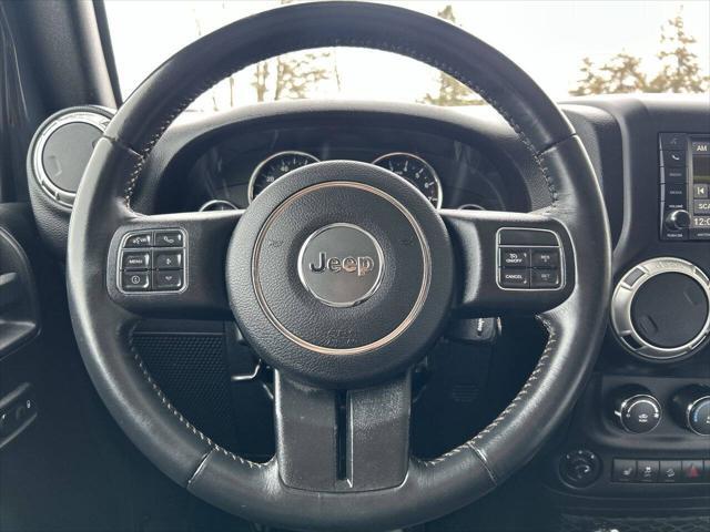 used 2017 Jeep Wrangler Unlimited car, priced at $21,440