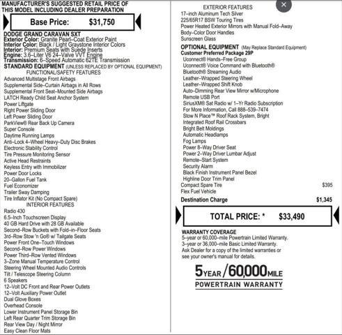 used 2018 Dodge Grand Caravan car, priced at $24,495
