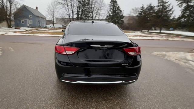 used 2016 Chrysler 200 car, priced at $9,995