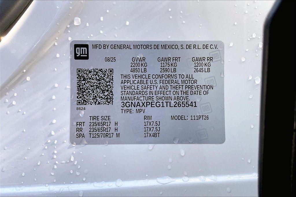 new 2026 Chevrolet Equinox car, priced at $30,820