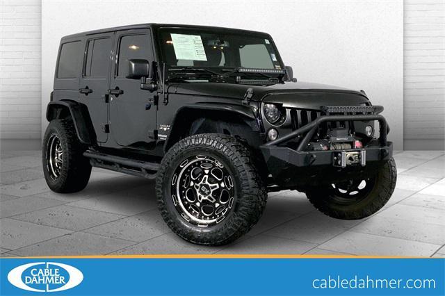 used 2017 Jeep Wrangler Unlimited car, priced at $23,000